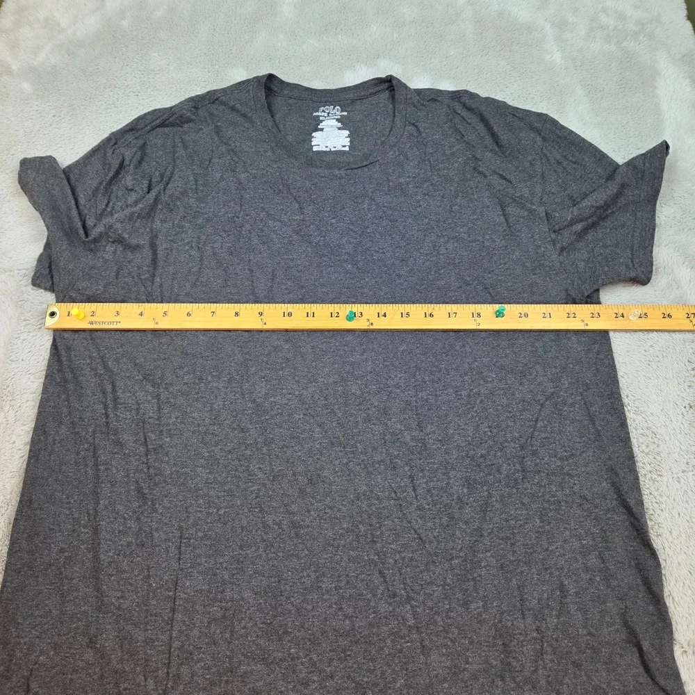 Polo Ralph Lauren T-Shirt Mens 2XL Classic Fit Cotton Pony Logo Charcoal Gray